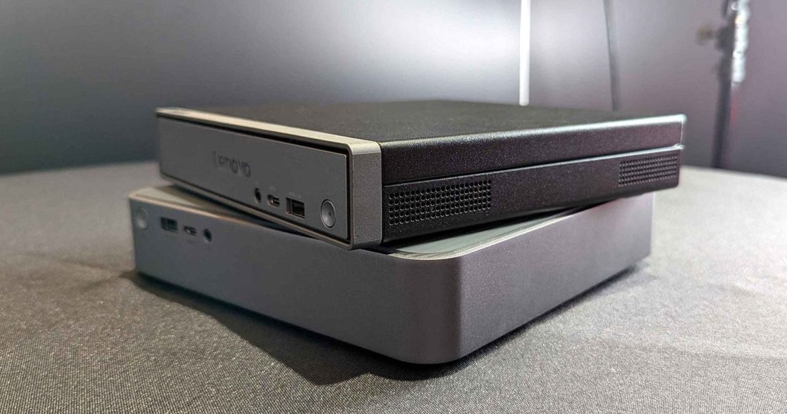 compact mini PC setup